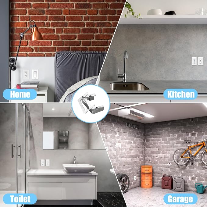 🔥Last Day 50% OFF-Wall Plate Spacers (Metal) – For Wall Outlet Repair and Securing Loose Outlets