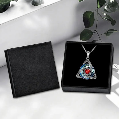 🎁Birthstone Celtic Knot Necklace for Women