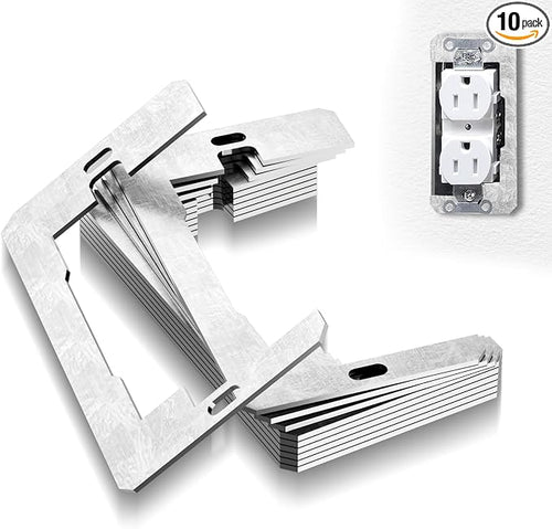 🔥Last Day 50% OFF-Wall Plate Spacers (Metal) – For Wall Outlet Repair and Securing Loose Outlets
