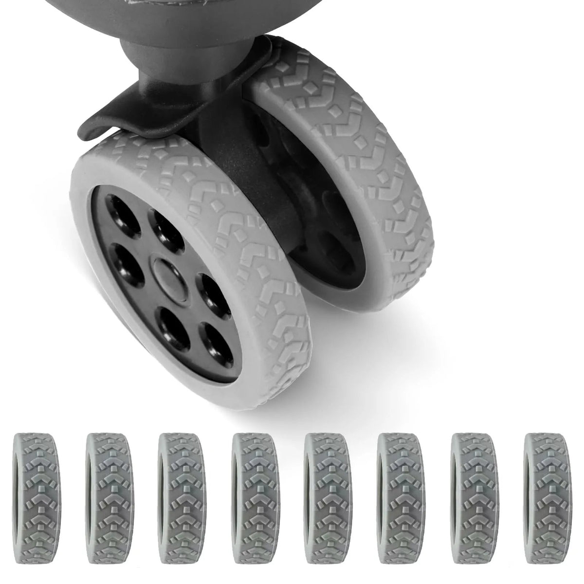 🔥8 Pcs Luggage Compartment Wheel Protection Cover