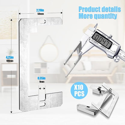 🔥Last Day 50% OFF-Wall Plate Spacers (Metal) – For Wall Outlet Repair and Securing Loose Outlets