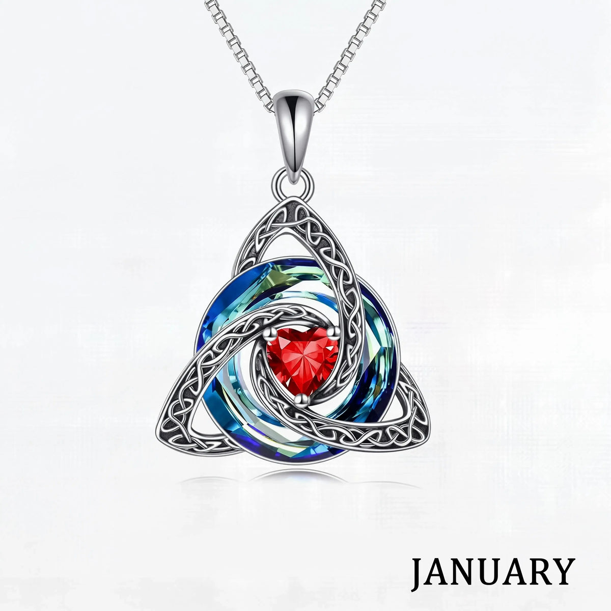 🎁Birthstone Celtic Knot Necklace for Women
