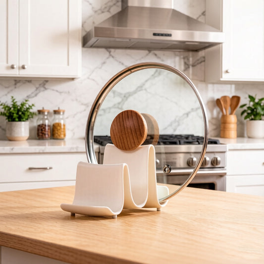 Wave Countertop Pot Lid Stand