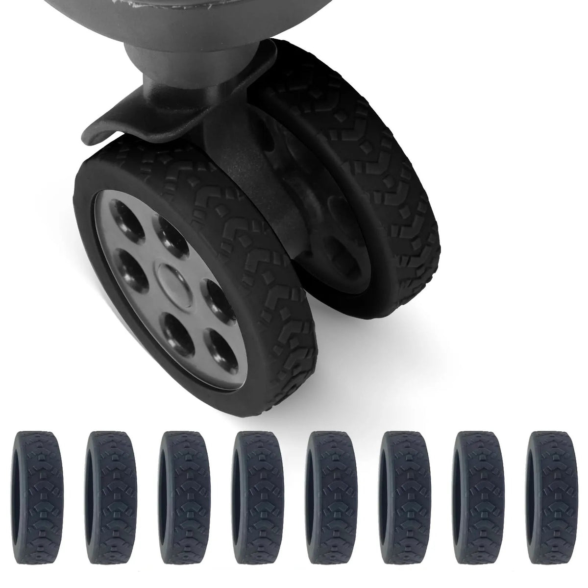 🔥8 Pcs Luggage Compartment Wheel Protection Cover