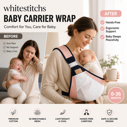 4-in-1 Breathable Baby Carrier