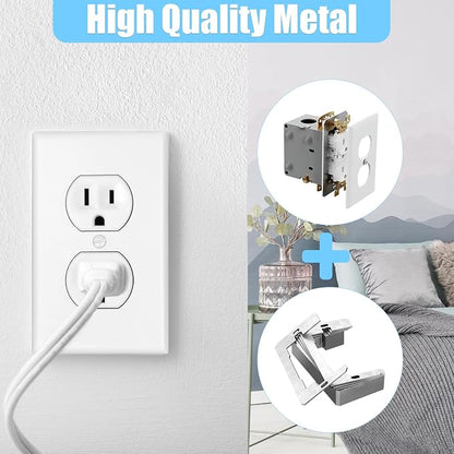 🔥Last Day 50% OFF-Wall Plate Spacers (Metal) – For Wall Outlet Repair and Securing Loose Outlets