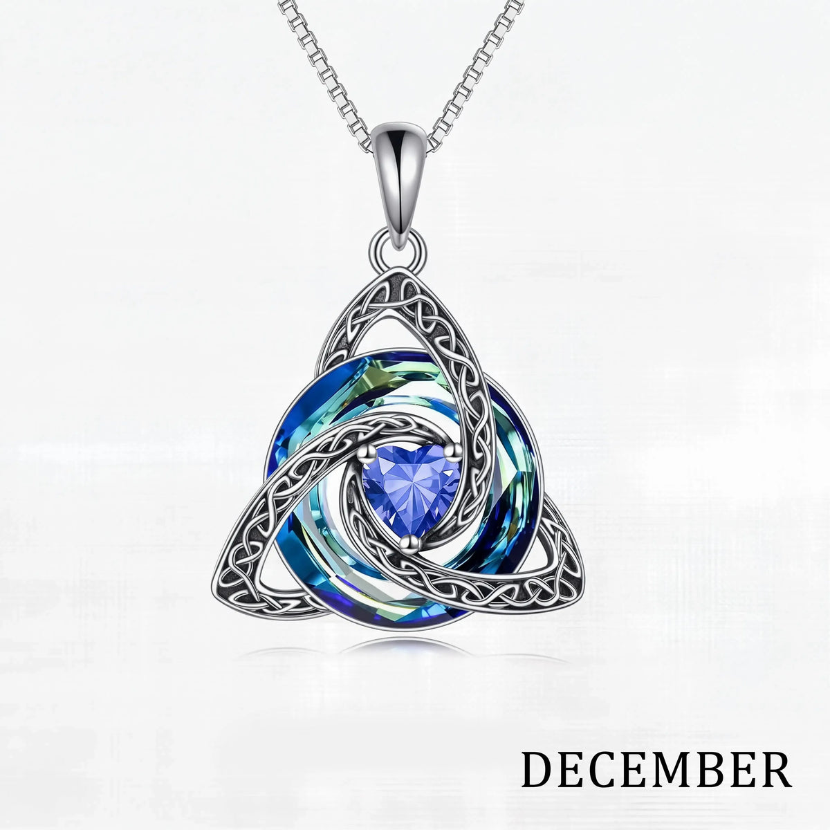 🎁Birthstone Celtic Knot Necklace for Women