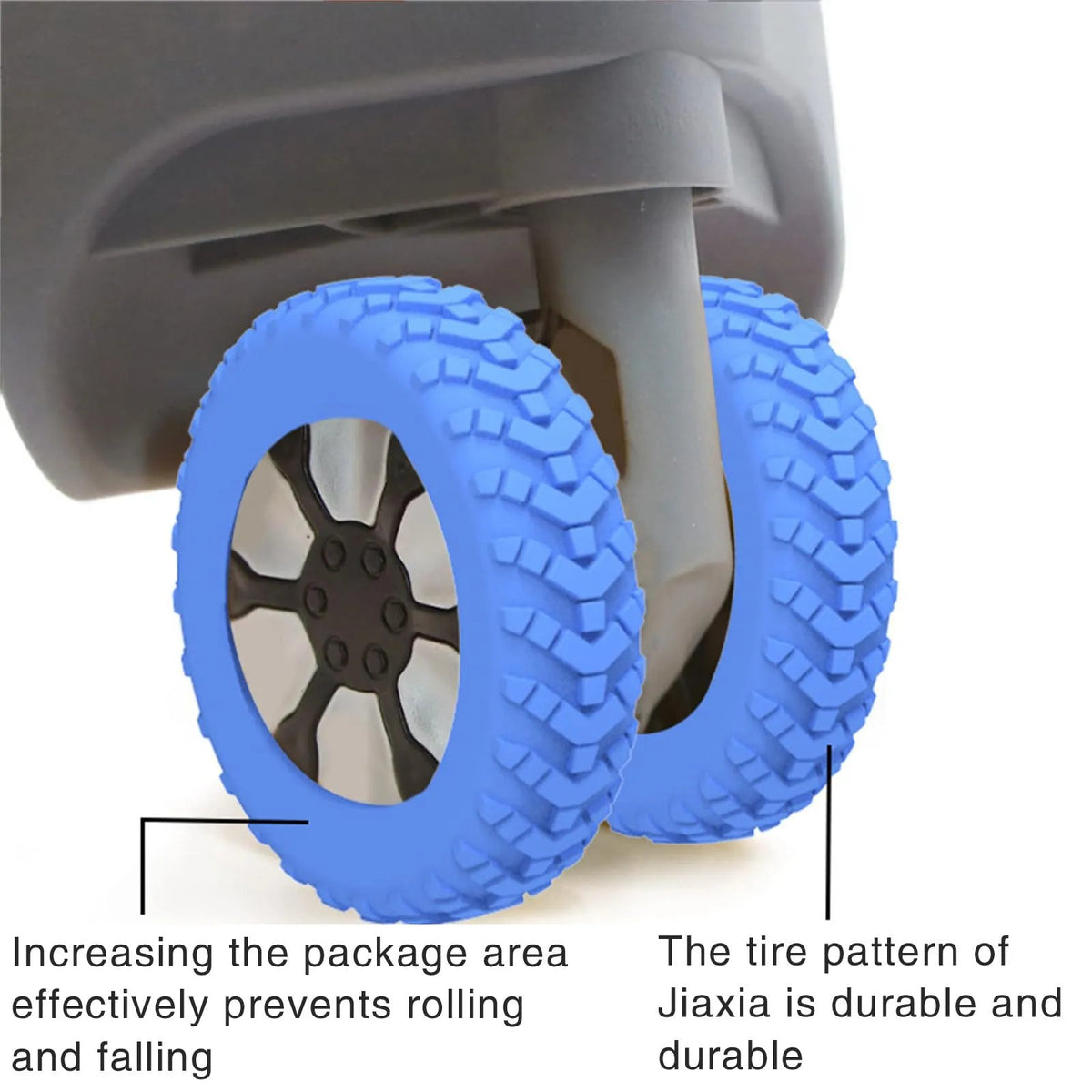 🔥8 Pcs Luggage Compartment Wheel Protection Cover
