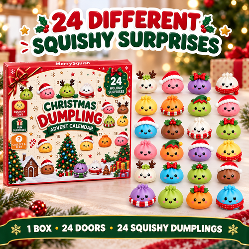 🎁Early Bird Sale🎄2026 Original Dumpling Advent Calendar (24 PCS)🎅
