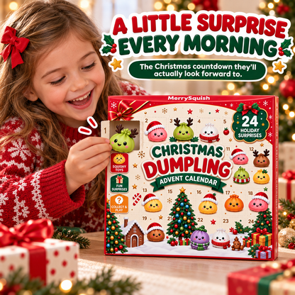 🎁Early Bird Sale🎄2026 Original Dumpling Advent Calendar (24 PCS)🎅